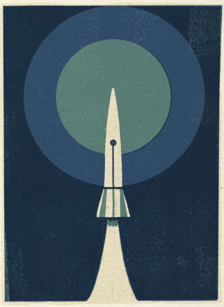 Cartaz de foguete